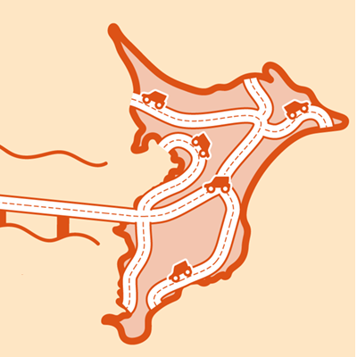 県政ビジョン5 半島性を克服する交通インフラの充実